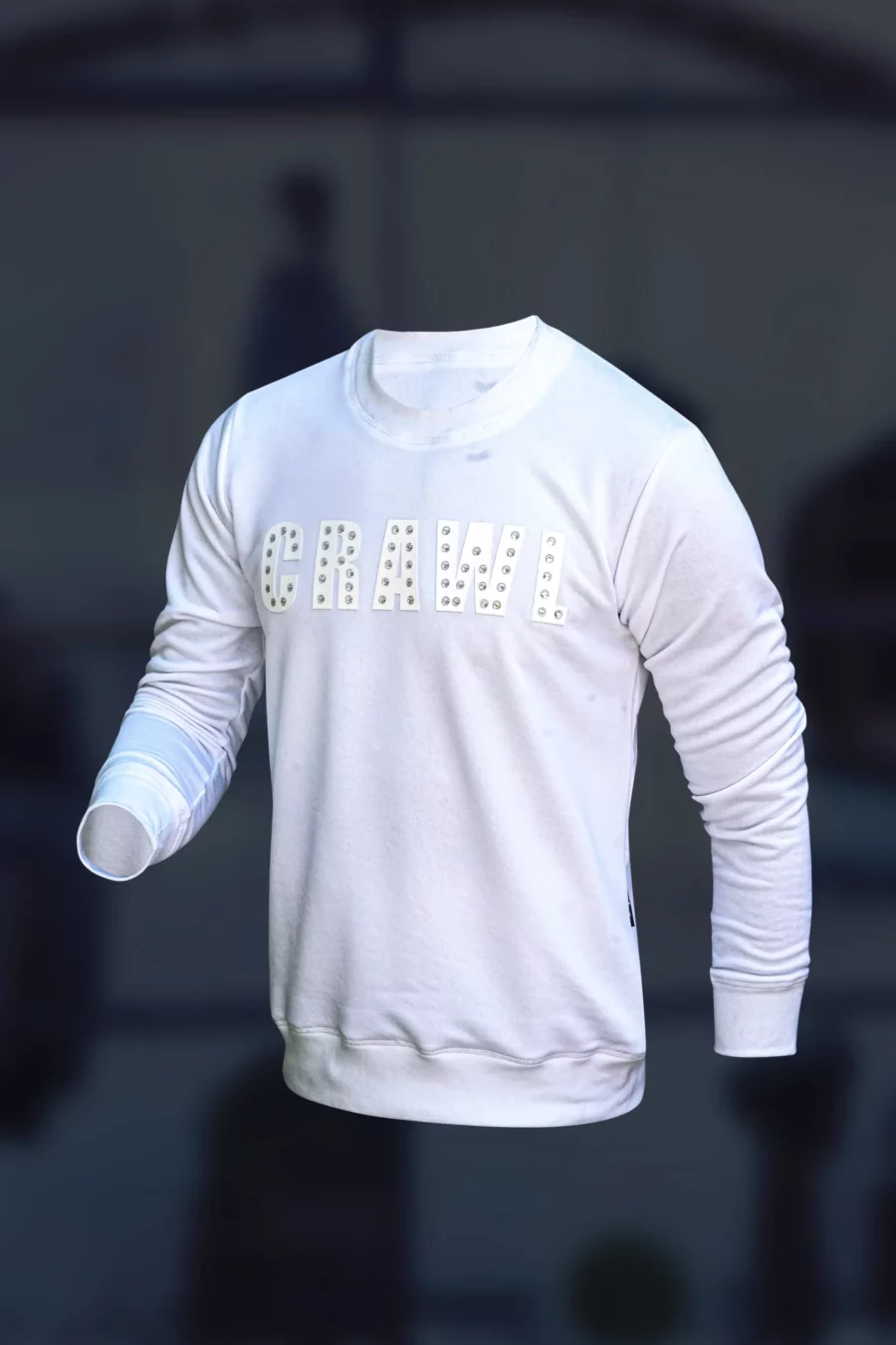 Diamonds Sweaters Whihte scaled Crawl Clothing