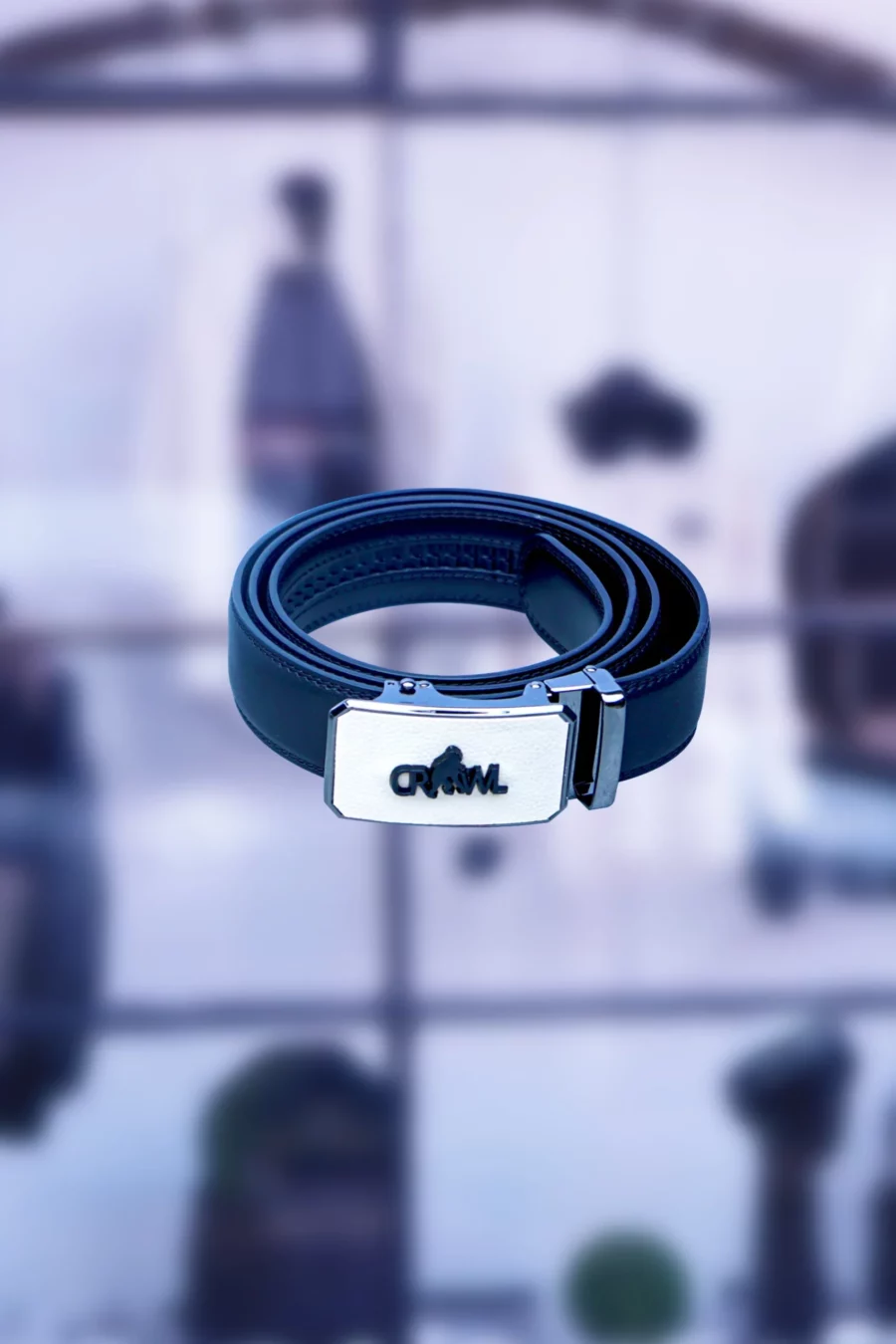Belts Black scaled Crawl Clothing