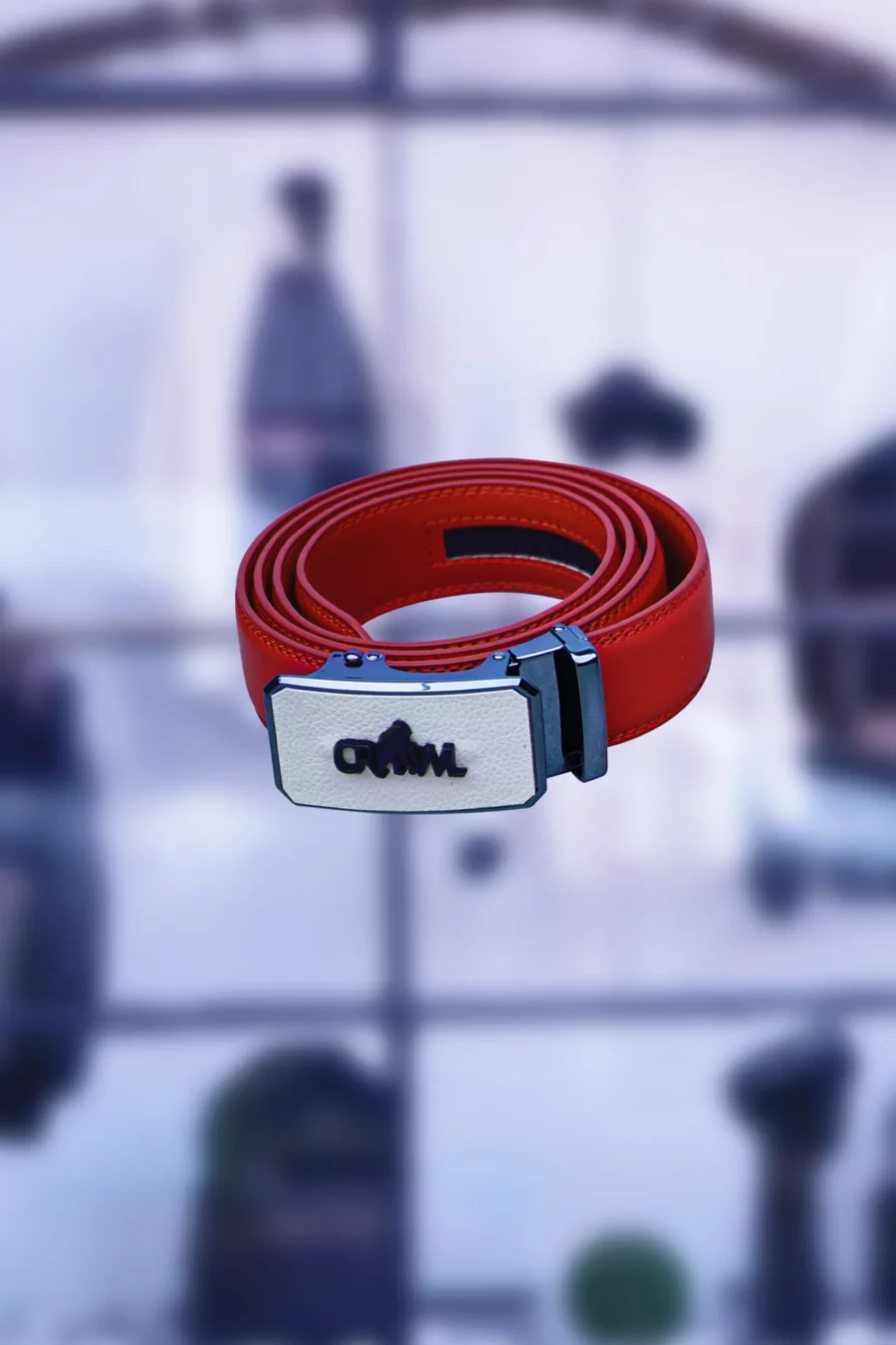 Belts Red scaled Crawl Clothing