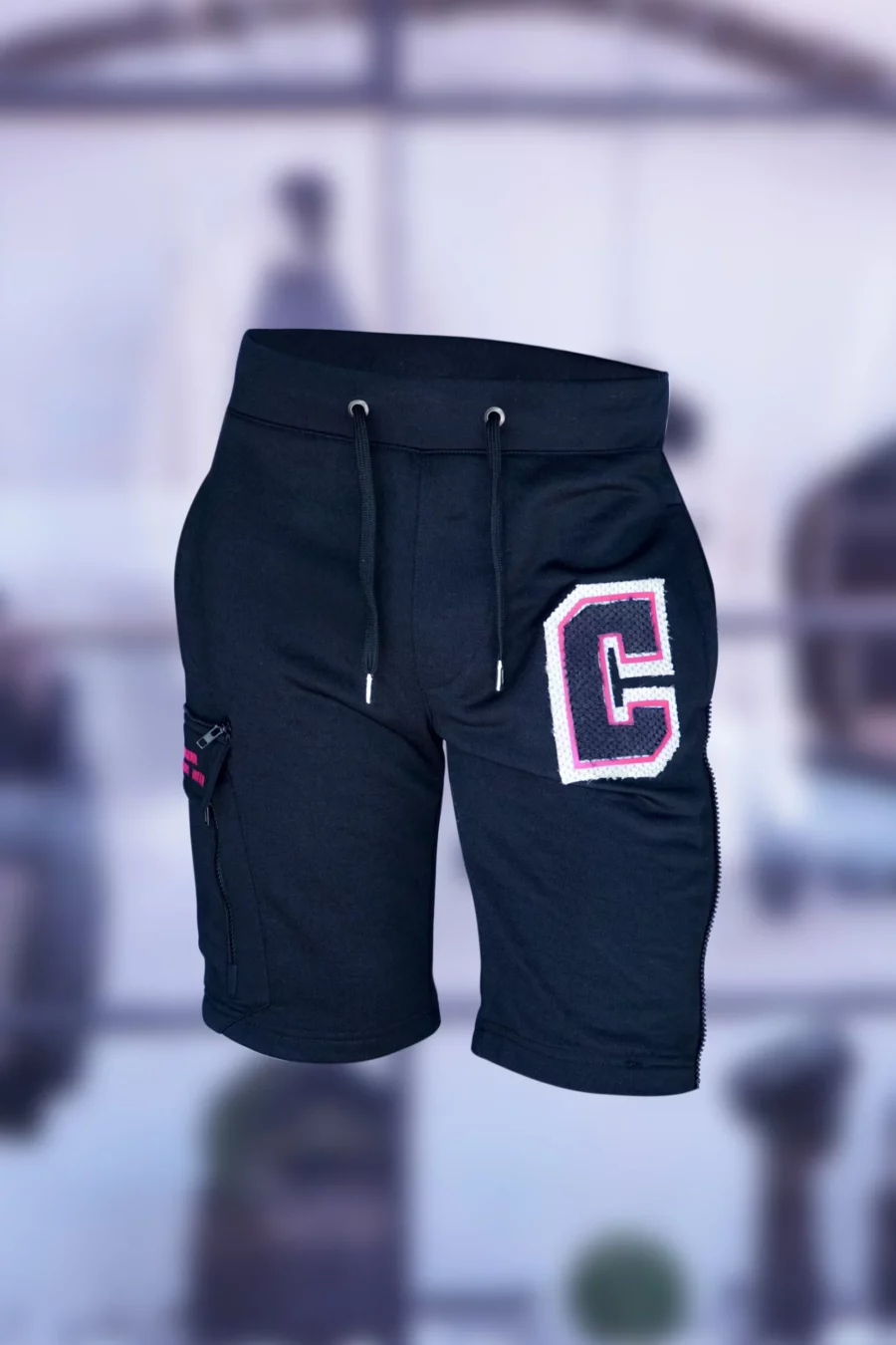 Black Short Front scaled Crawl Clothing