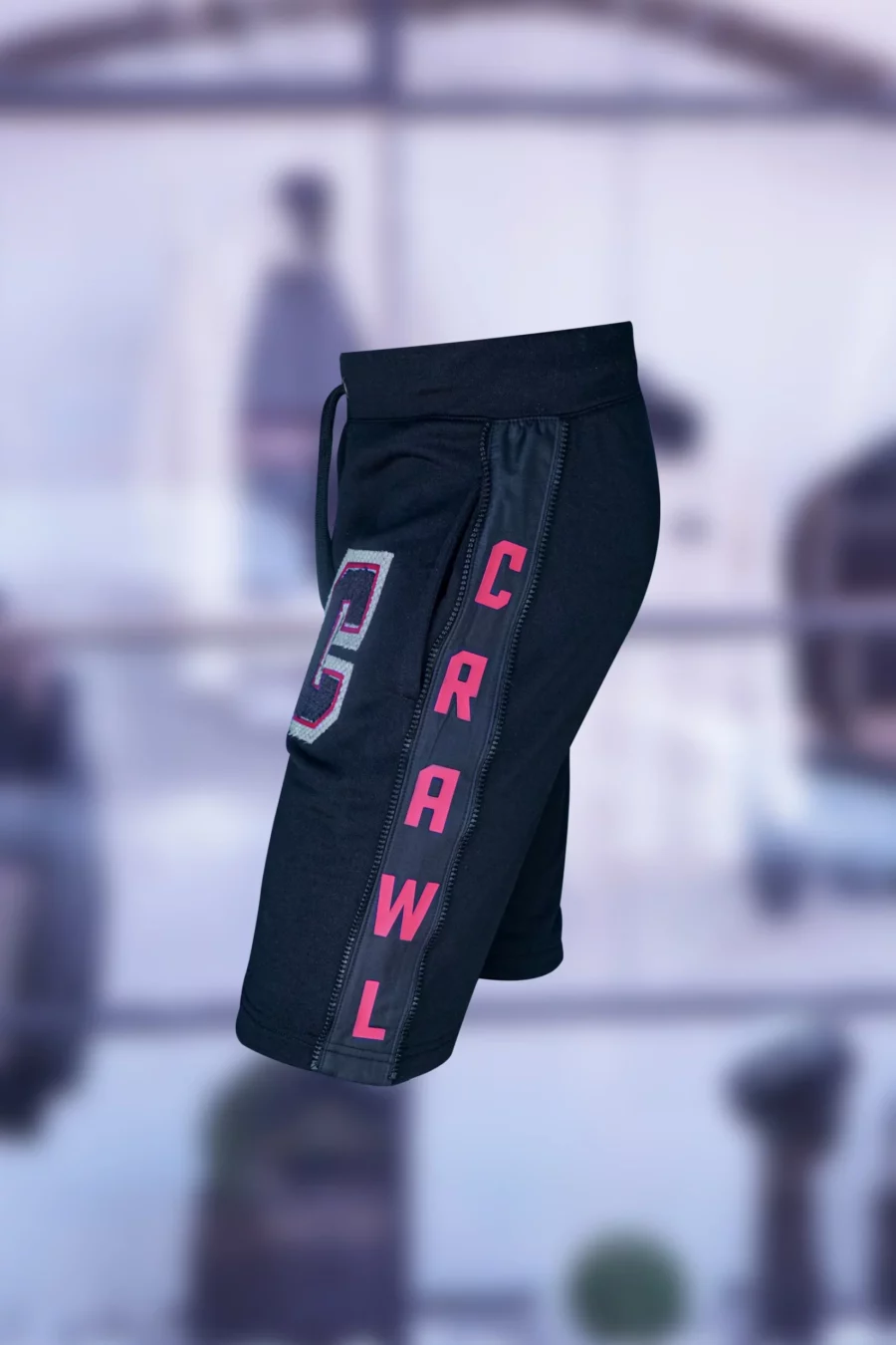 Black Short Side scaled Crawl Clothing