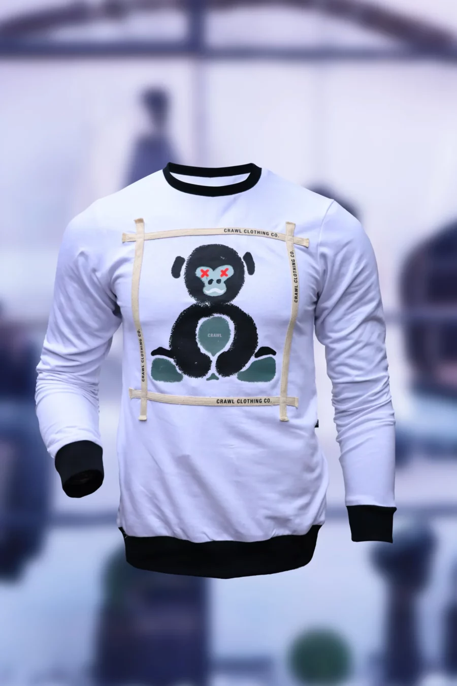 Bear Sweatshirt scaled Crawl Clothing
