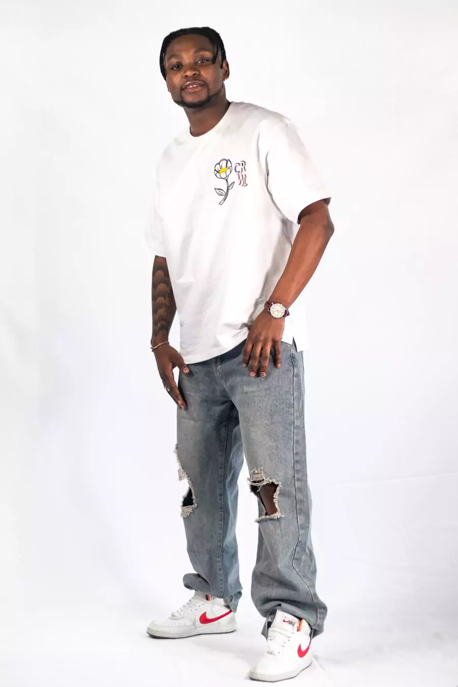 Floral Oversized Tee - Image 5