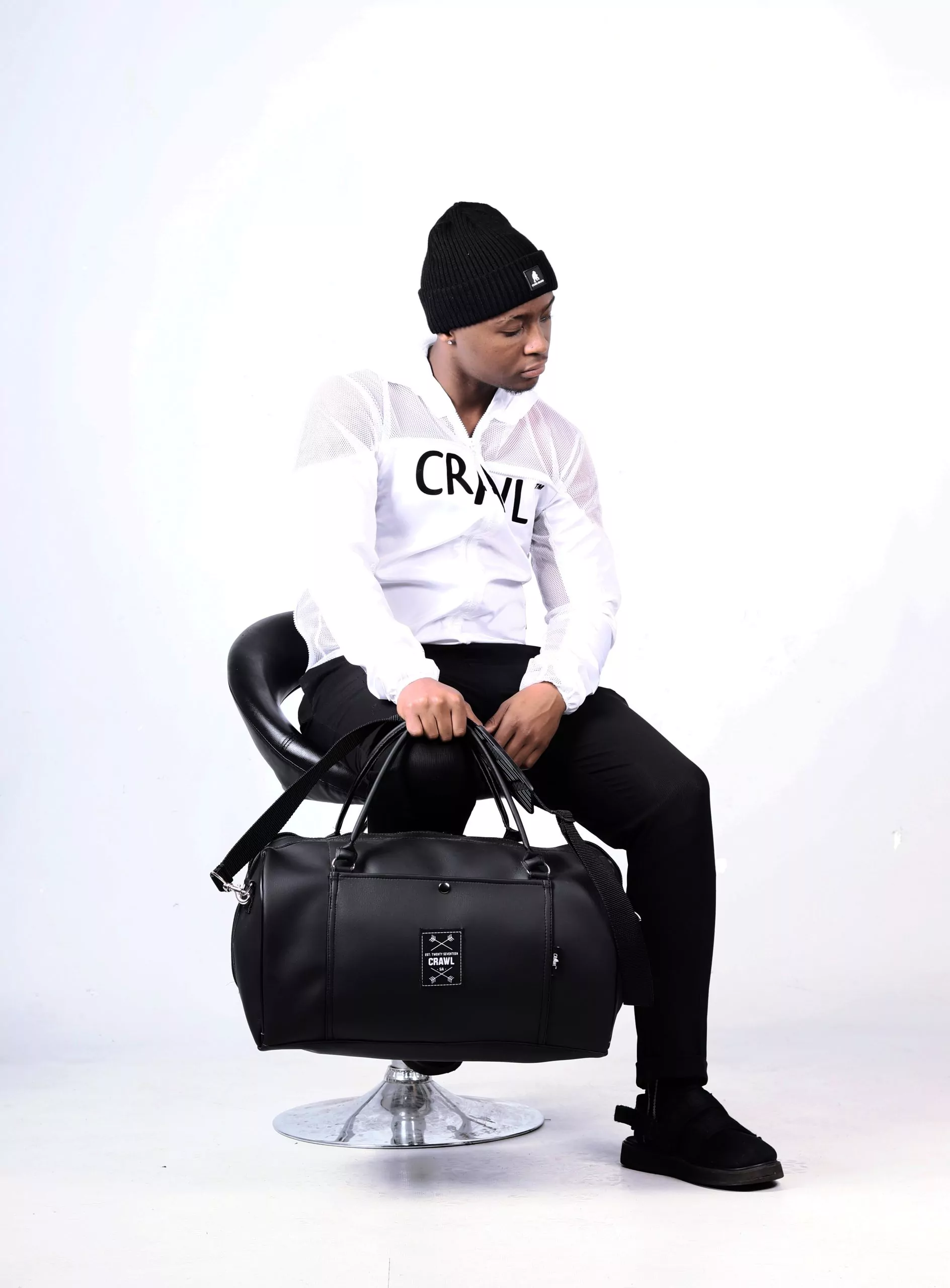 Leather Duffle Bag - Image 5